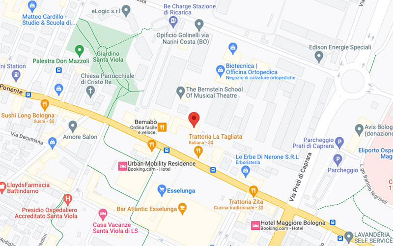 maps bologna