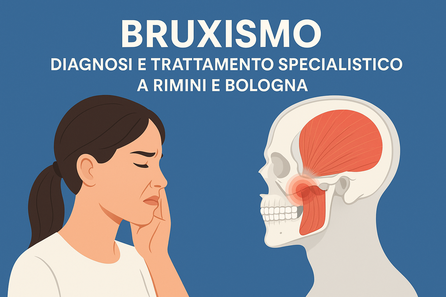 Bruxismo: diagnosi e trattamento specialistico a Rimini e Bologna