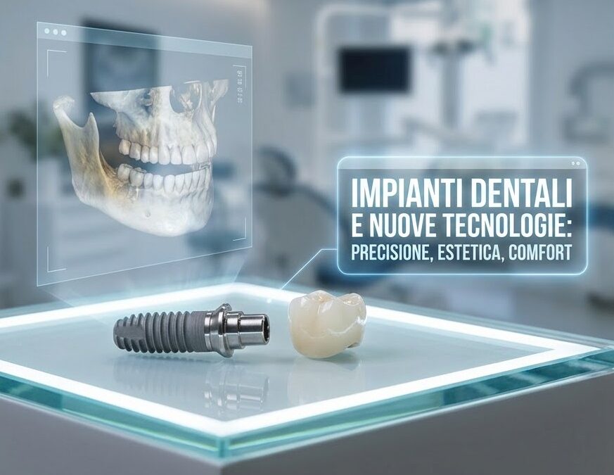 Impianto dentale e nuove tecnologie: più precisione, più estetica, più comfort