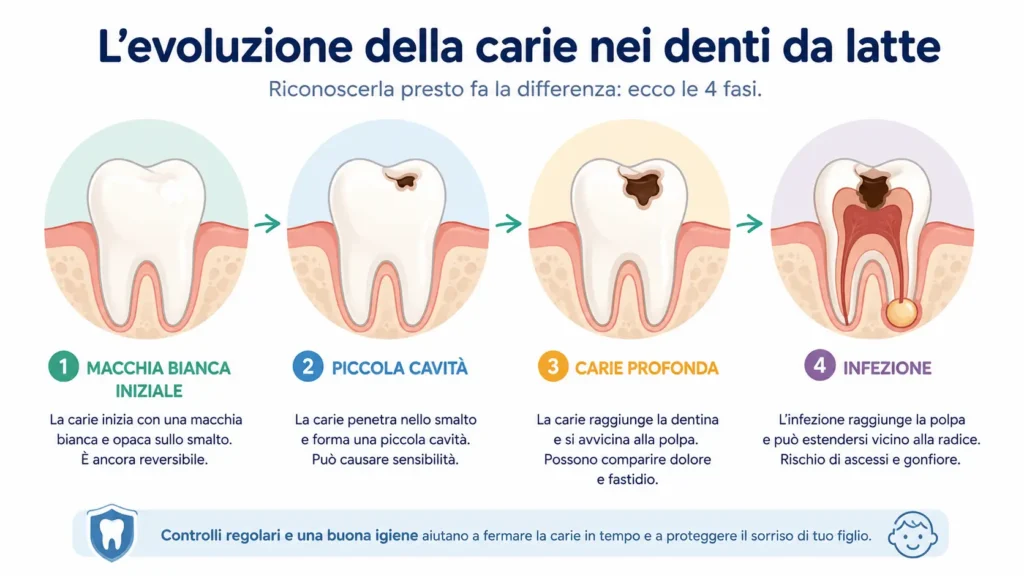 Le funzioni dei denti da latte nello sviluppo del bambino